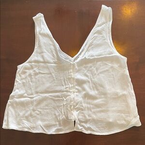 ASOS White Sleeveless Tank